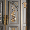 Anguilla Luxury Royal Palace Anti-Rust Reinforced Stainless Main Front Entrance Interior Security Steel Door For Villa